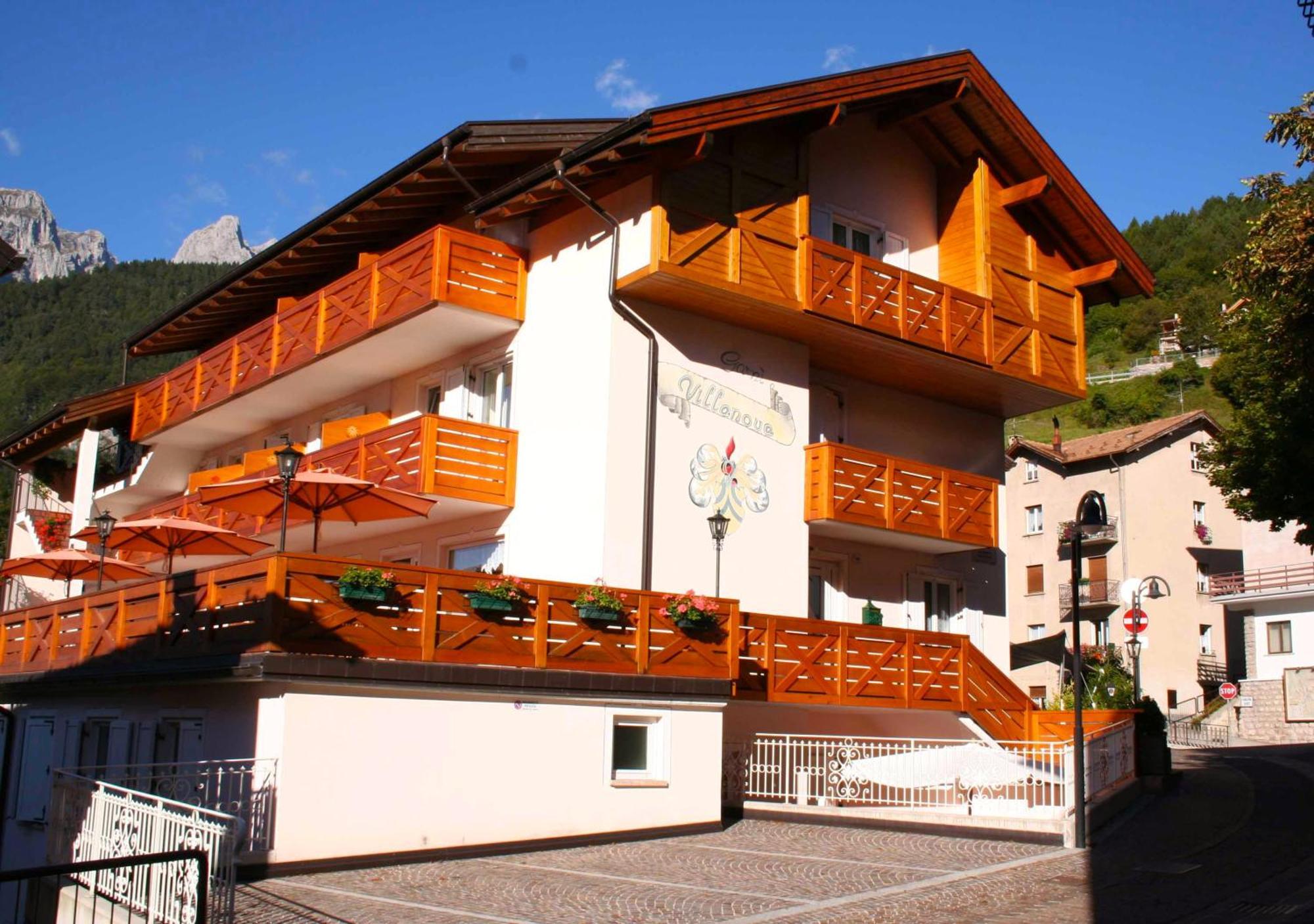 Hotel Garni Villanova Молвена Екстериор снимка
